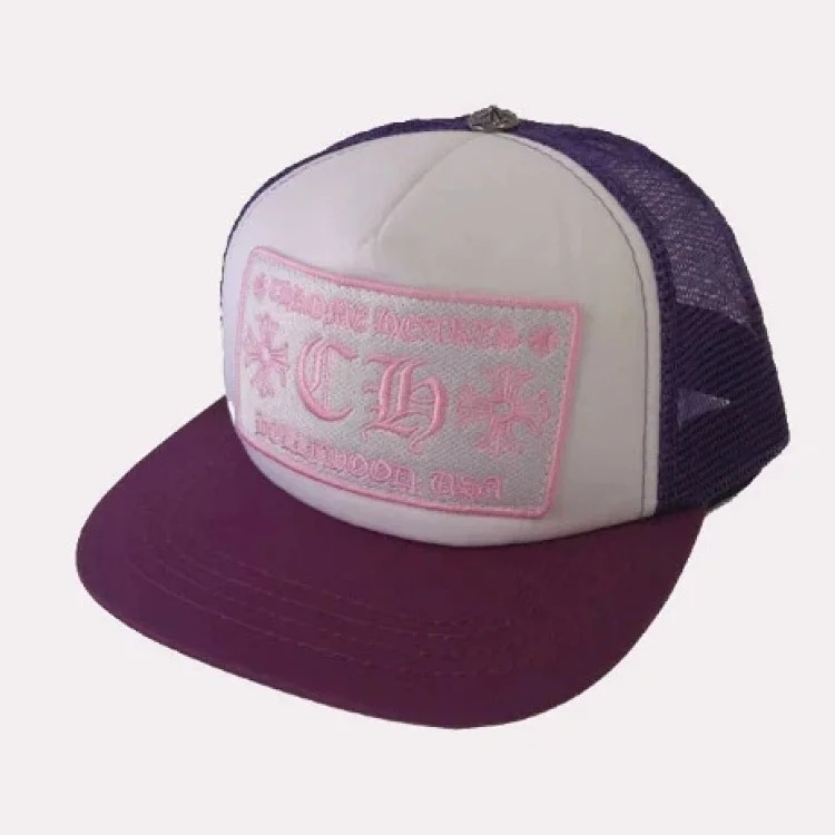 Cross-border fashion brand foreign trade Chrome hearts American fashion brand new couple summer sun hat in stock