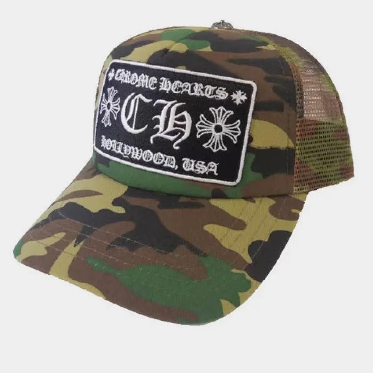 Cross-border fashion brand foreign trade Chrome hearts American fashion brand new couple summer sun hat in stock