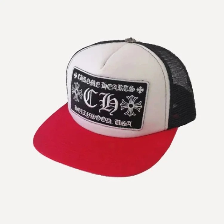 Cross-border fashion brand foreign trade Chrome hearts American fashion brand new couple summer sun hat in stock