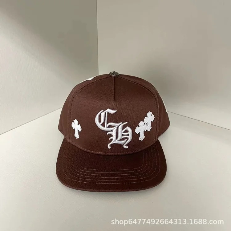 Cross-border fashion brand foreign trade Chrome hearts American fashion brand new couple summer sun hat in stock