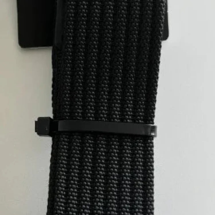Belt for men and women outdoor alloy waistband rock climbing versatile woven nylon trend 12124