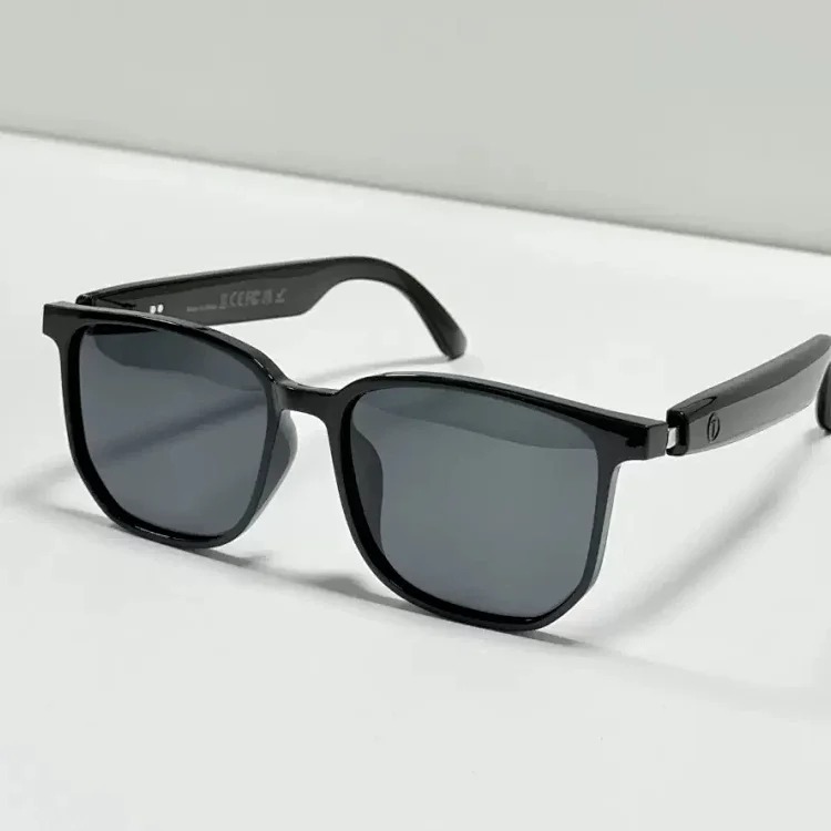 New high-quality ai translation smart glasses music call noise reduction meeting records ultra-long battery life bluetooth glasses