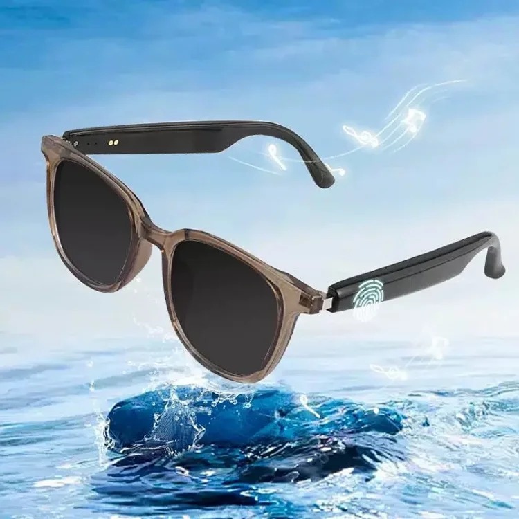 New high-quality ai translation smart glasses music call noise reduction meeting records ultra-long battery life bluetooth glasses