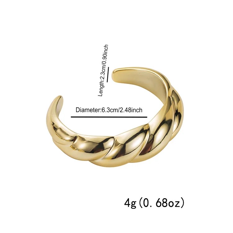 Cross-border personality geometric irregular acrylic alloy wide bracelet retro exaggerated Maillard multi-color versatile bracelet image 24