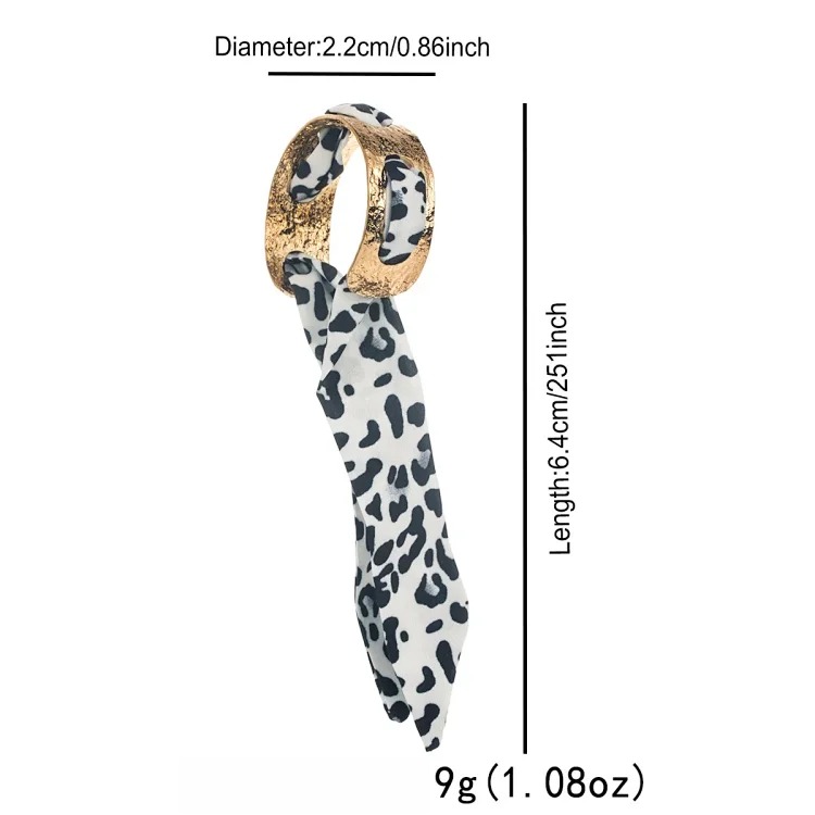 Cross-border personality geometric irregular acrylic alloy wide bracelet retro exaggerated Maillard multi-color versatile bracelet image 32