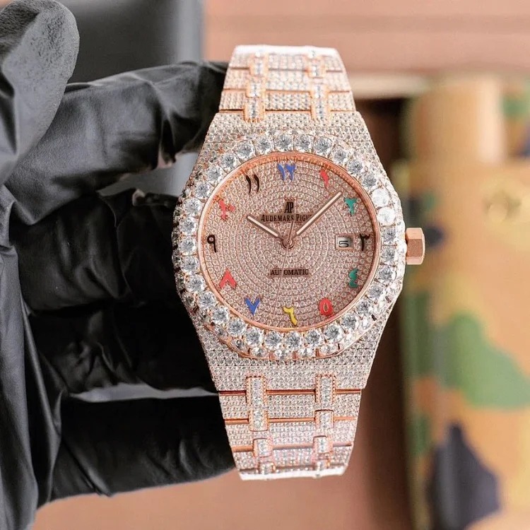 Inlaid automatic mechanical watch 439
