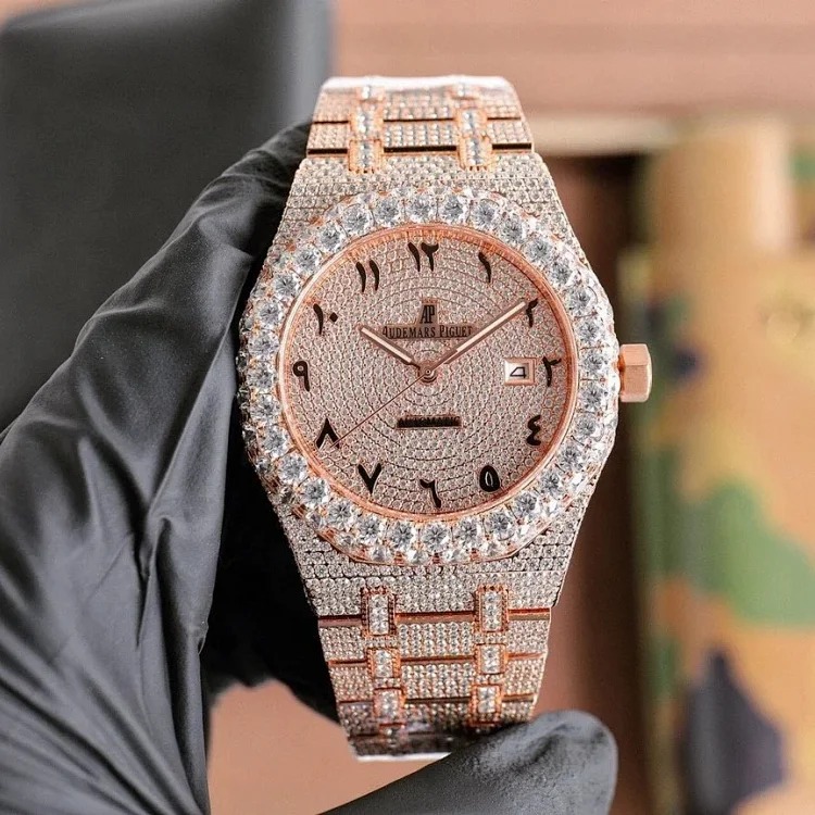 Inlaid automatic mechanical watch 439