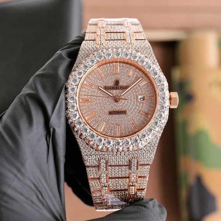 Inlaid automatic mechanical watch 439