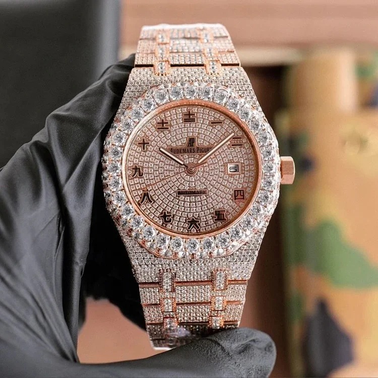 Inlaid automatic mechanical watch 439