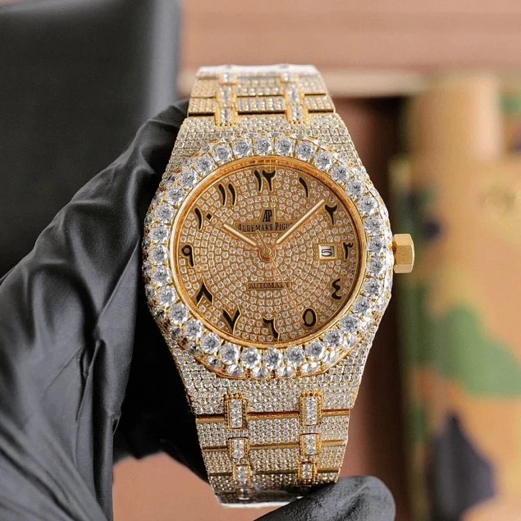 Inlaid automatic mechanical watch 439