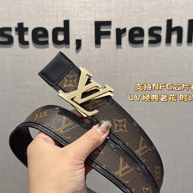 Apple 4.0CM new belt body PVC with first-layer cowhide and new exquisite buckle, fashionable and versatile, pursuing high-end ❗️Original quality, the embodiment of taste, casual and elegant