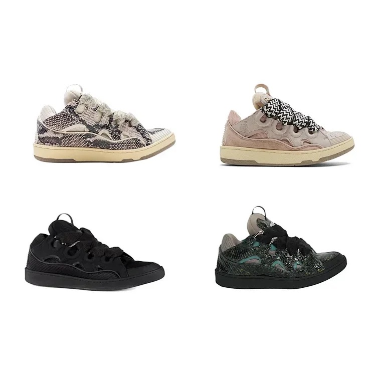 Made in Portugal Lanvin Curb Sneakers Certain colors are only exchangeable and non-refundable
