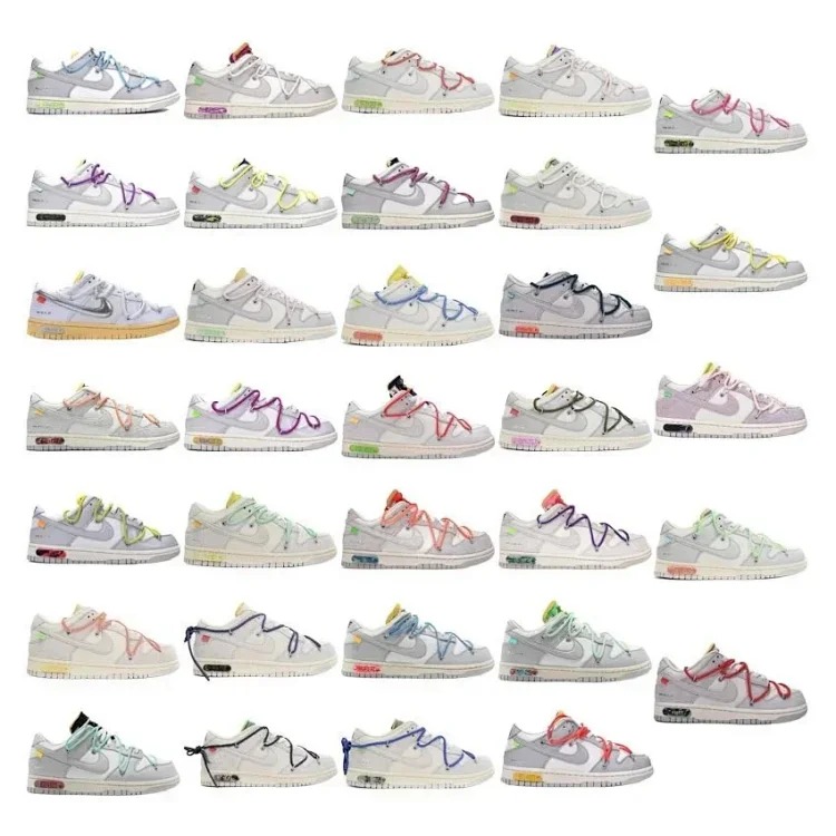 Off White OG Dunk Low Off-White The Lot No. 1-33