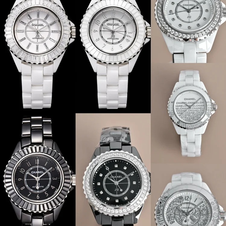 Chanel J12 series "Black and White Double 33cm Women's Watch, Women's Watch"