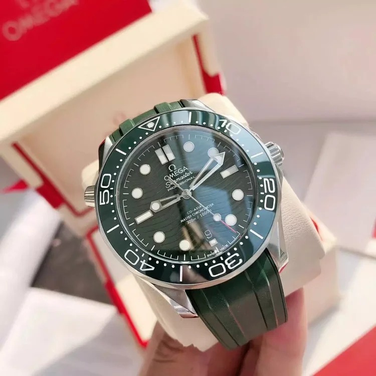 DX184 watch luminous birthday gift watch sports watch mechanical watch Omega men's watch mechanical waterproof calendar waterproof watch steel band watch