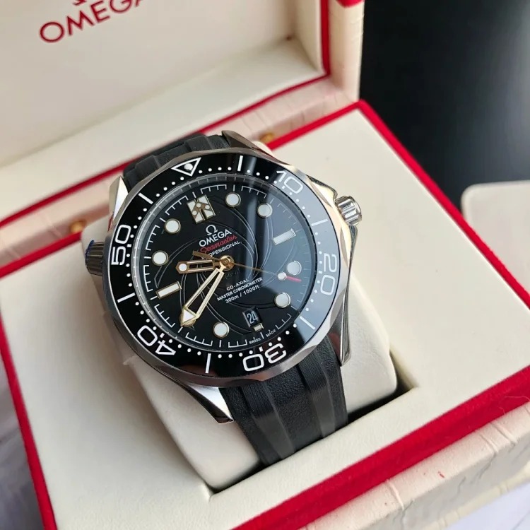 DX184 watch luminous birthday gift watch sports watch mechanical watch Omega men's watch mechanical waterproof calendar waterproof watch steel band watch