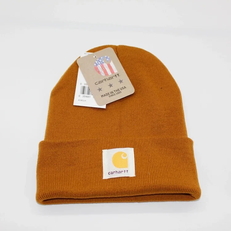 European and American workwear woolen hats for men, cold hats, women's autumn and winter warm knitted hats, student couple hats-CY