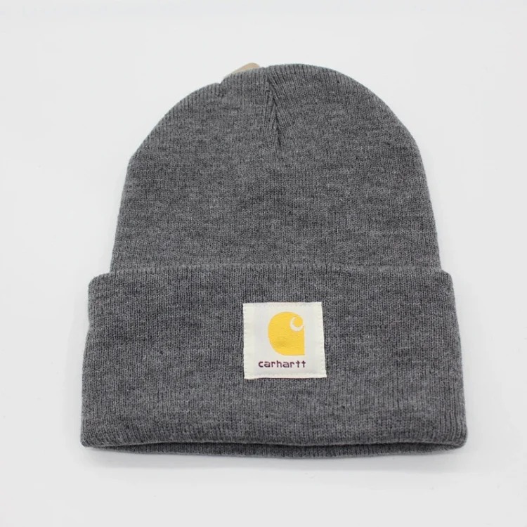 European and American workwear woolen hats for men, cold hats, women's autumn and winter warm knitted hats, student couple hats-CY
