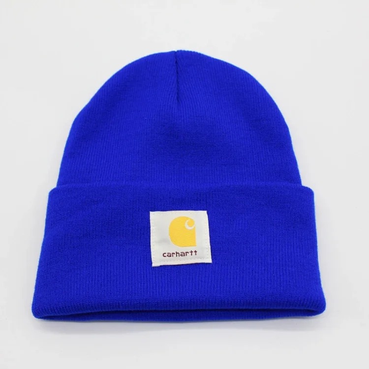 European and American workwear woolen hats for men, cold hats, women's autumn and winter warm knitted hats, student couple hats-CY