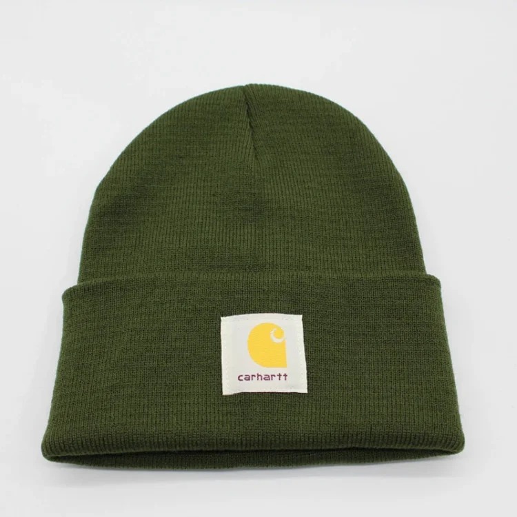 European and American workwear woolen hats for men, cold hats, women's autumn and winter warm knitted hats, student couple hats-CY