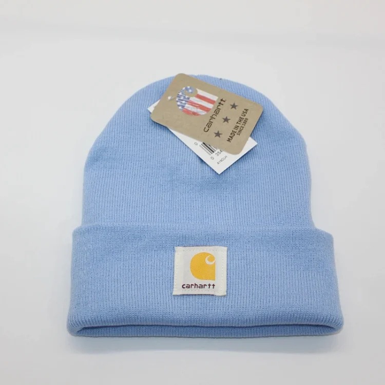 European and American workwear woolen hats for men, cold hats, women's autumn and winter warm knitted hats, student couple hats-CY