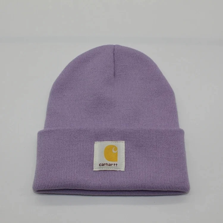 European and American workwear woolen hats for men, cold hats, women's autumn and winter warm knitted hats, student couple hats-CY