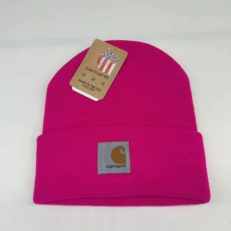 European and American workwear woolen hats for men, cold hats, women's autumn and winter warm knitted hats, student couple hats-CY