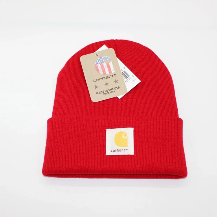 European and American workwear woolen hats for men, cold hats, women's autumn and winter warm knitted hats, student couple hats-CY