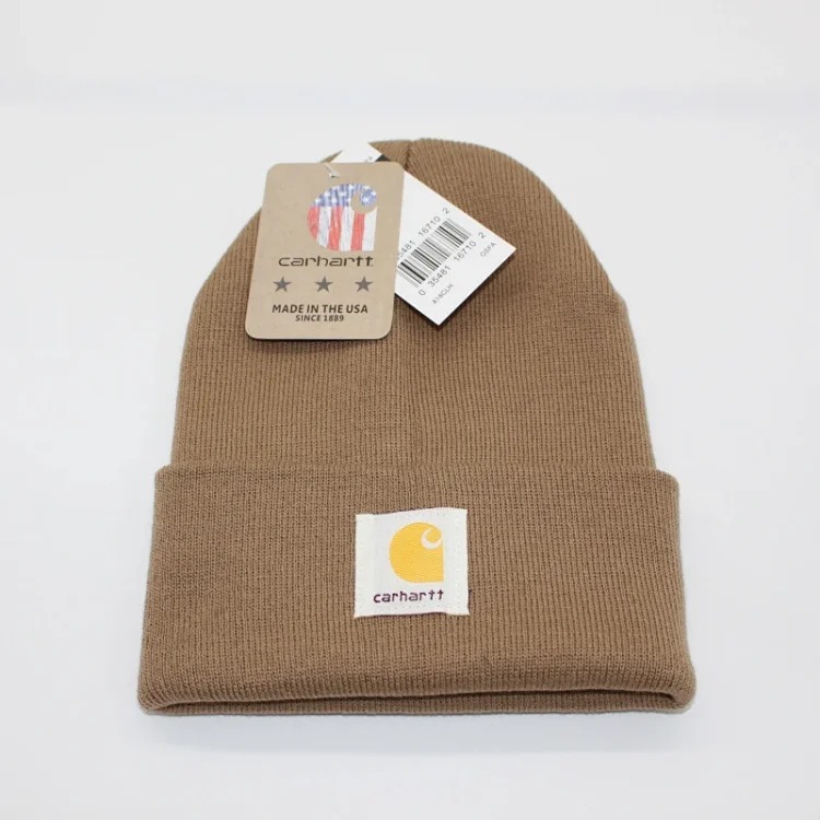 European and American workwear woolen hats for men, cold hats, women's autumn and winter warm knitted hats, student couple hats-CY