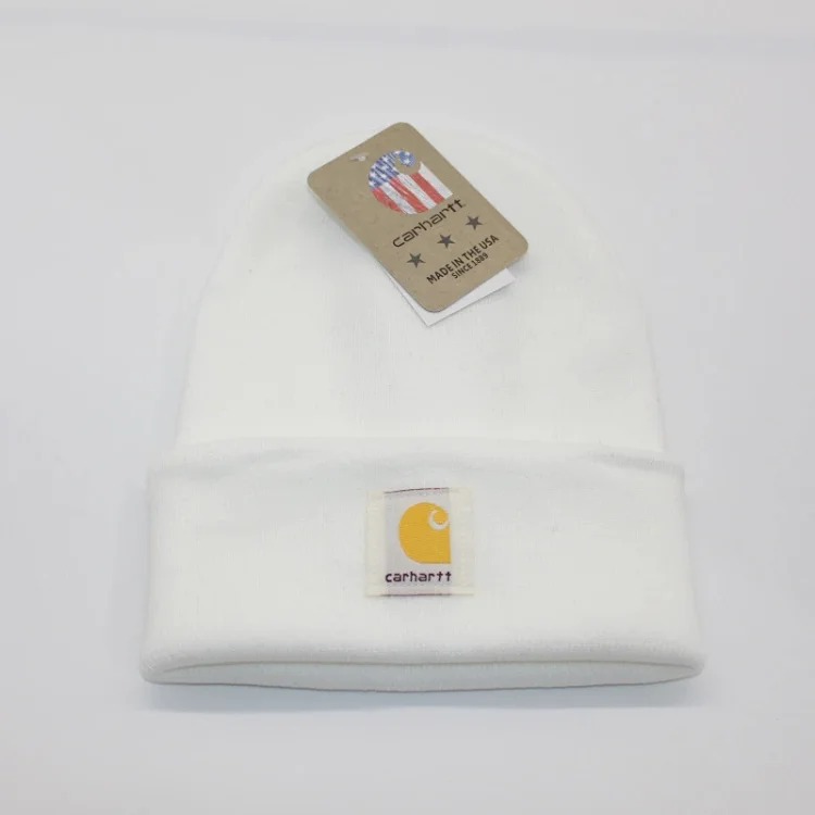 European and American workwear woolen hats for men, cold hats, women's autumn and winter warm knitted hats, student couple hats-CY