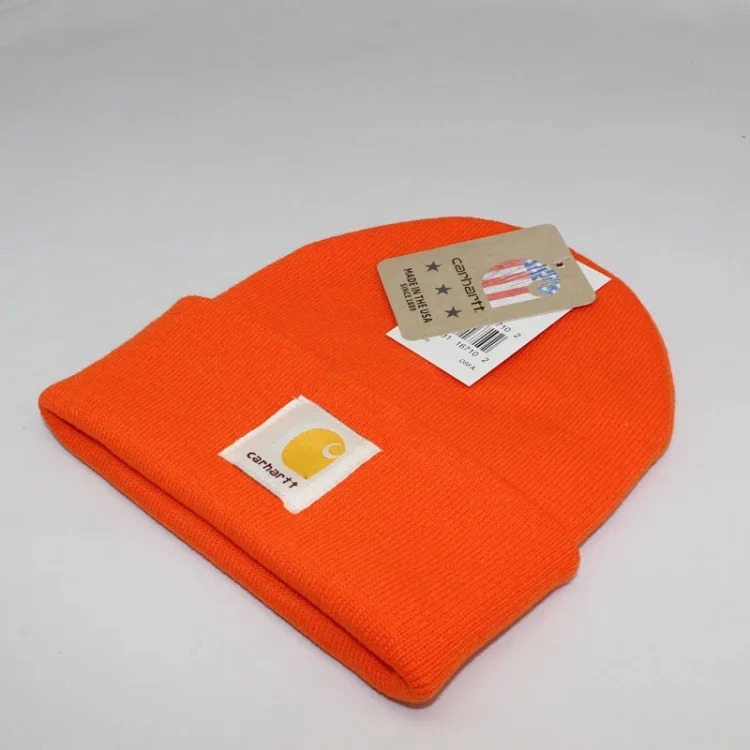 European and American workwear woolen hats for men, cold hats, women's autumn and winter warm knitted hats, student couple hats-CY