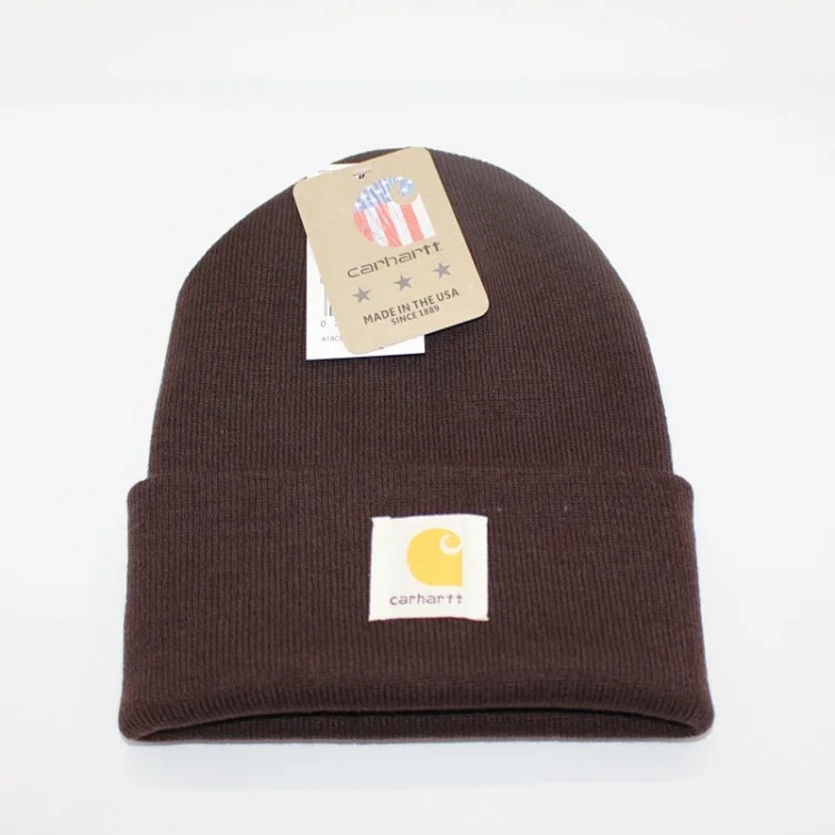 European and American workwear woolen hats for men, cold hats, women's autumn and winter warm knitted hats, student couple hats-CY