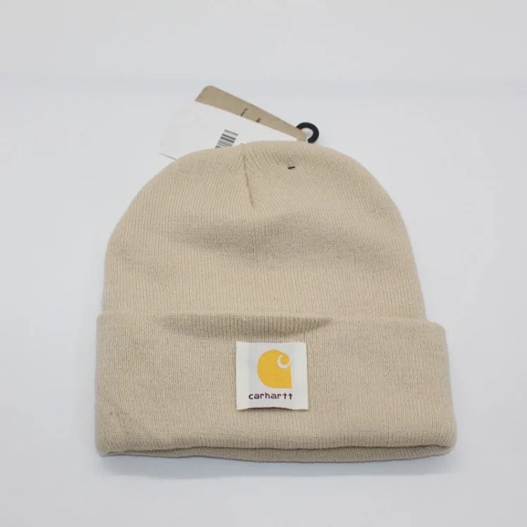 European and American workwear woolen hats for men, cold hats, women's autumn and winter warm knitted hats, student couple hats-CY