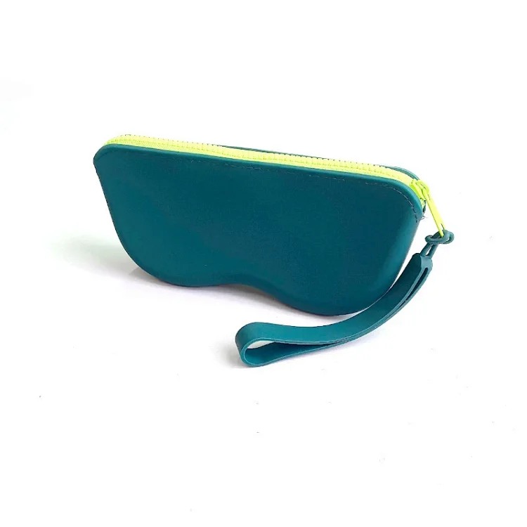 Cross-border silicone glasses bag portable sunglasses storage bag sunglasses storage box diy glasses silicone bag in stock