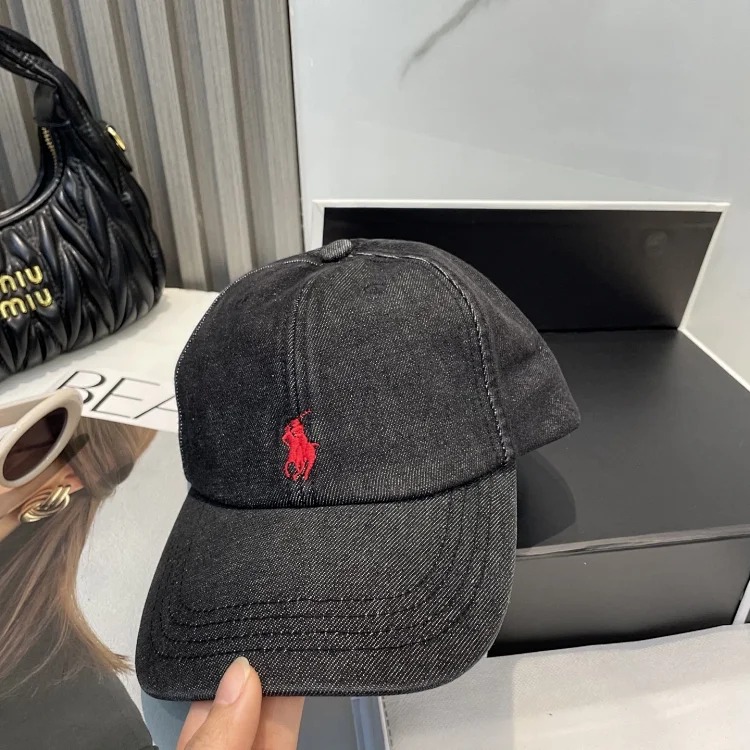 P0L0 classic embroidered baseball cap
