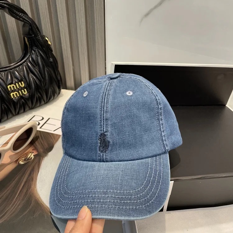 P0L0 classic embroidered baseball cap