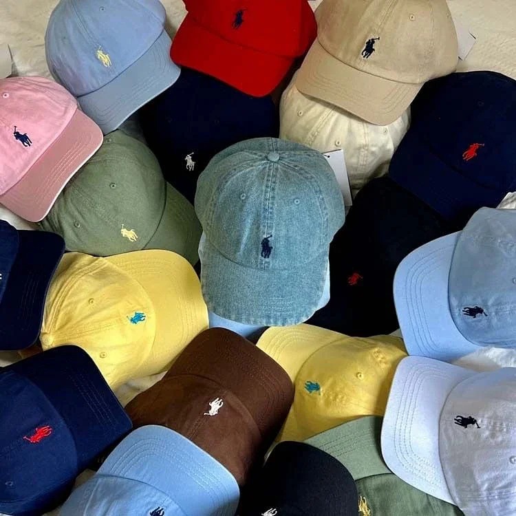 P0L0 classic embroidered baseball cap