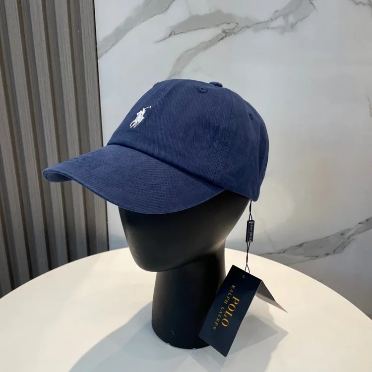 P0L0 classic embroidered baseball cap