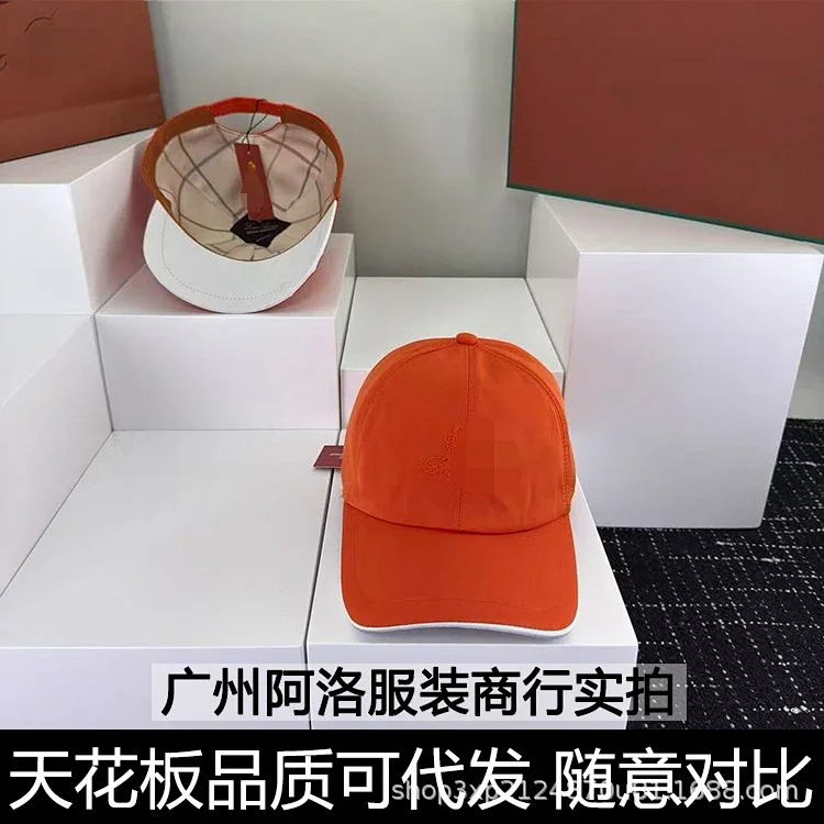1P's cap letter embroidery four seasons double layer soft top baseball cap elastic adjustment outdoor sun protection