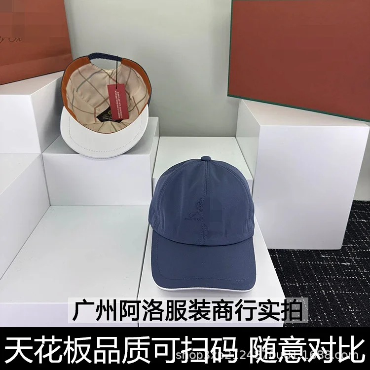 1P's cap letter embroidery four seasons double layer soft top baseball cap elastic adjustment outdoor sun protection