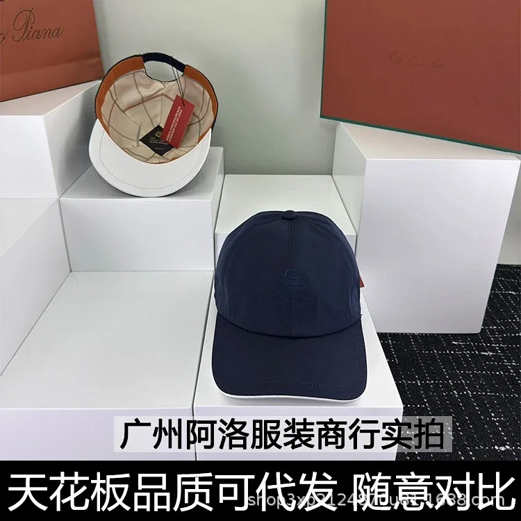 1P's cap letter embroidery four seasons double layer soft top baseball cap elastic adjustment outdoor sun protection