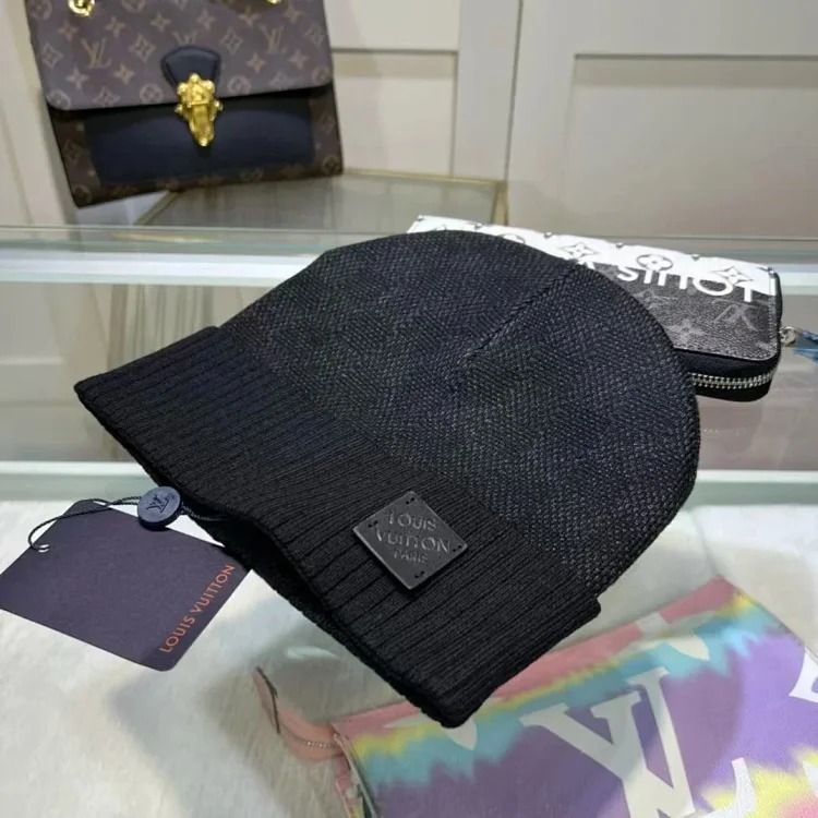 Versatile fashion trendy scarf and hat two-piece set