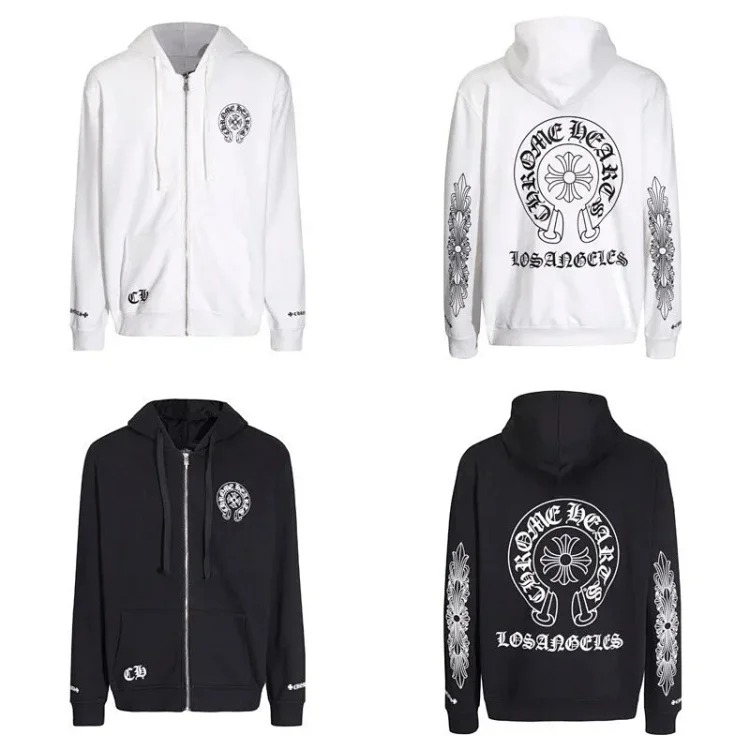 Chrome Hearts CH Hoodie zip sweatshirt