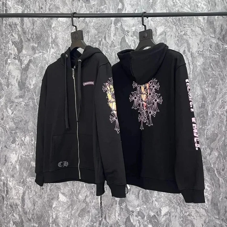 Chrome Hearts CH Hoodie zip sweatshirt