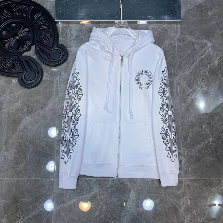 Chrome Hearts CH Hoodie zip sweatshirt
