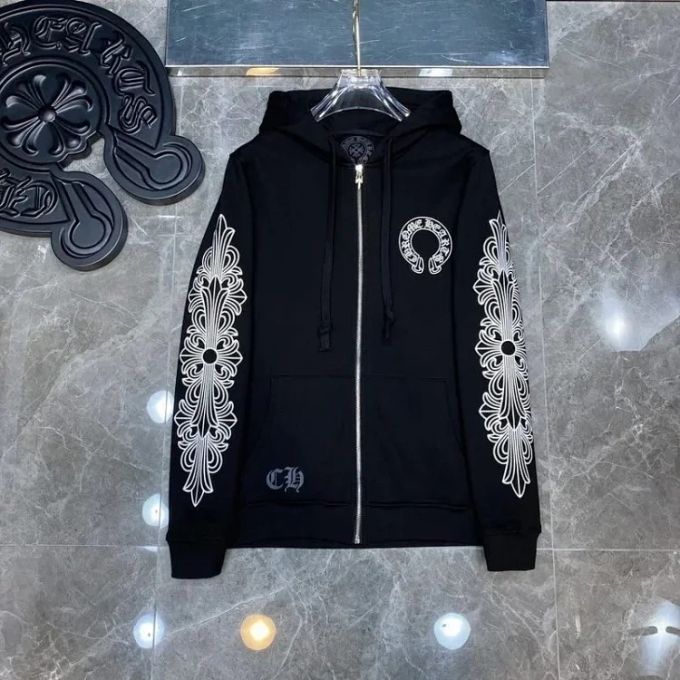 Chrome Hearts CH Hoodie zip sweatshirt