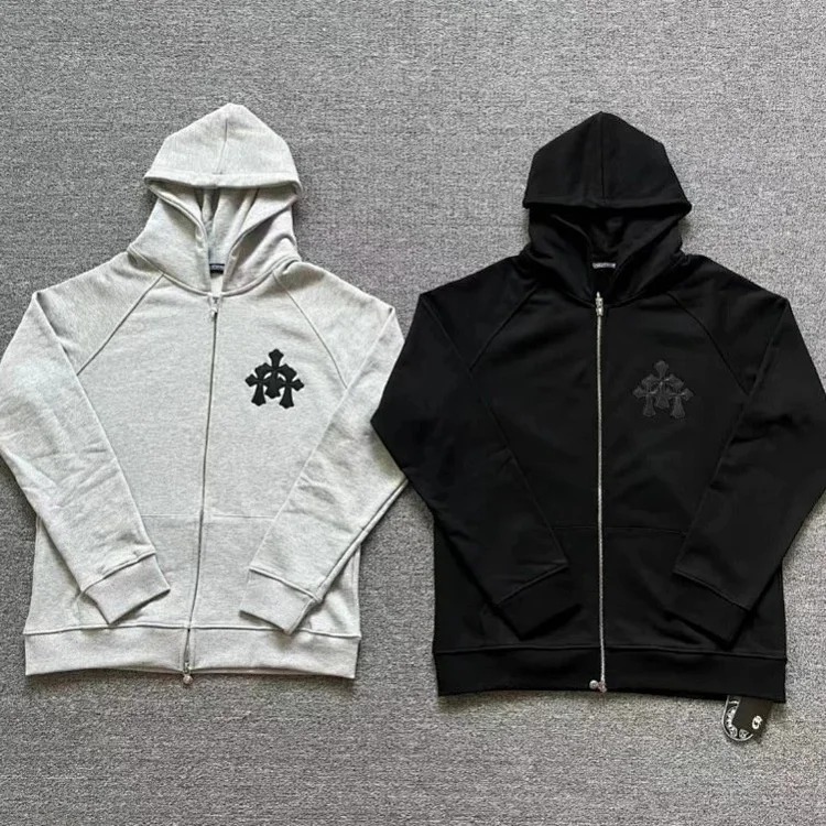 Chrome Hearts CH Hoodie zip sweatshirt