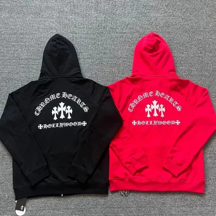 Chrome Hearts CH Hoodie zip sweatshirt