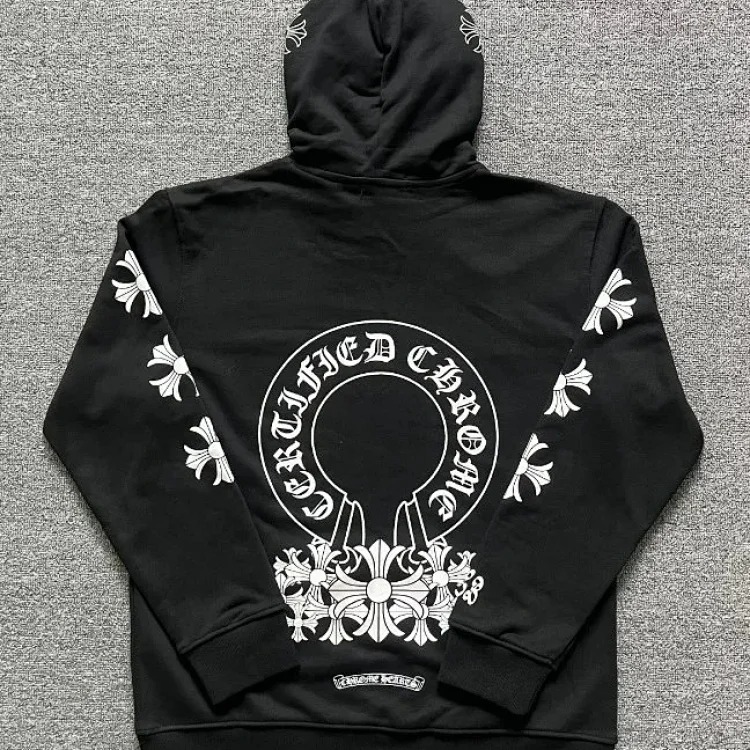 Chrome Hearts CH Hoodie zip sweatshirt