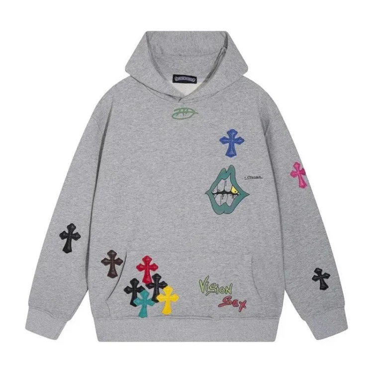 Chrome Hearts CH Hoodie zip sweatshirt